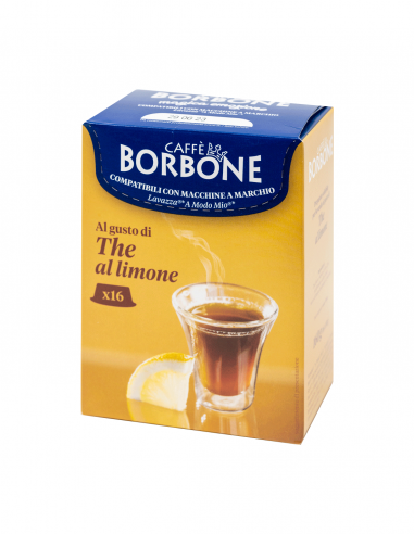 Thè al limone Caffè Borbone capsule compatibili Lavazza a modo mio 16 x 10 g Caffè Borbone - 1