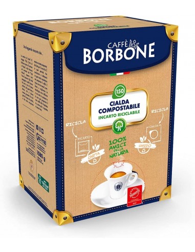 150 Cialde Caffè Borbone miscela blu...