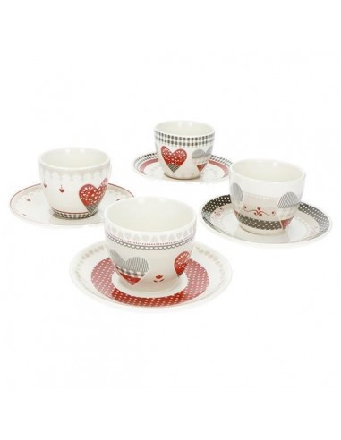 Tazzina caffè Set 4 pezzi Happy Day...