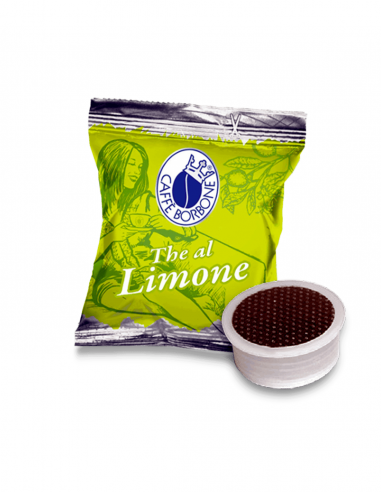 Thè al limone Caffè Borbone capsule compatibili Lavazza a modo mio 25 pezzi Caffè Borbone - 1