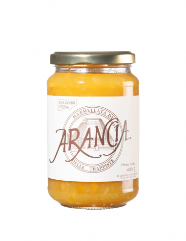 Marmellata di Arancia gr.400 - Suore Trappiste di Vitorchiano Monastero suore cistercensi - 1