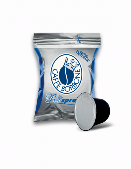 50 capsule Respresso compatibili Nespresso Caffè Borbone miscela blu Caffè Borbone - 1