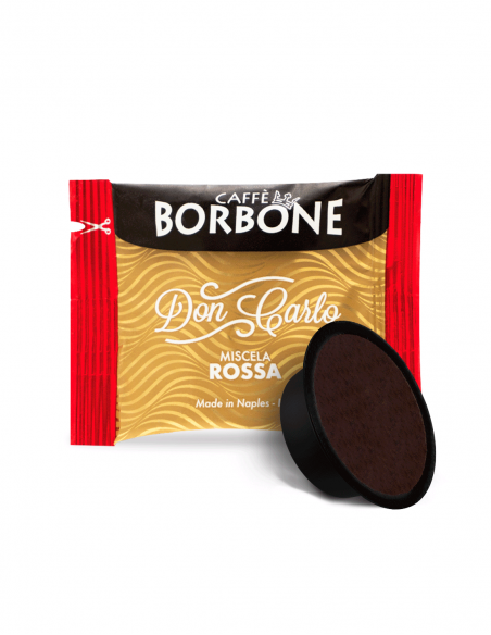50 capsule Don Carlo compatibili Lavazza a modo mio Caffè Borbone miscela rossa Caffè Borbone - 1