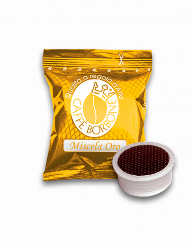 50 capsule caffè Borbone compatibili Lavazza Espresso Point miscela oro Caffè Borbone - 1