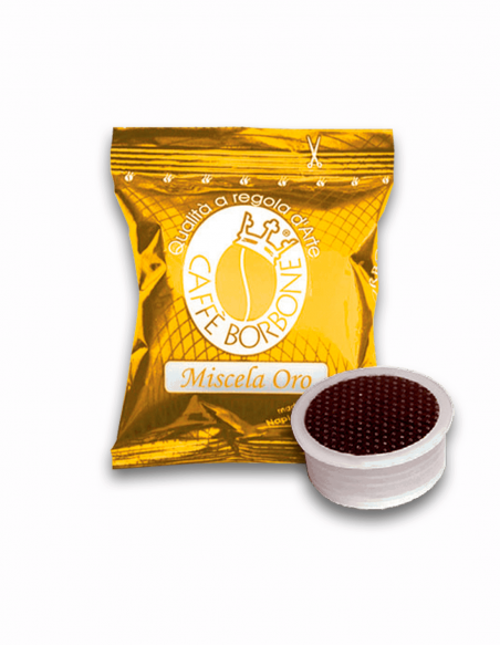 50 capsule caffè Borbone compatibili Lavazza Espresso Point miscela oro Caffè Borbone - 1