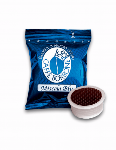 50 capsule caffè Borbone compatibili Lavazza Espresso Point miscela blu Caffè Borbone - 1
