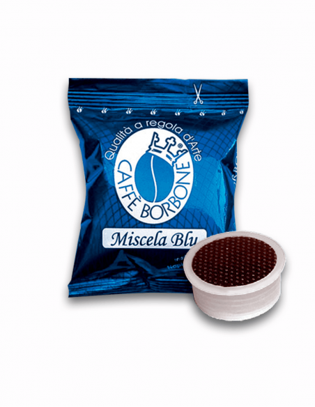 50 capsule caffè Borbone compatibili Lavazza Espresso Point miscela blu Caffè Borbone - 1