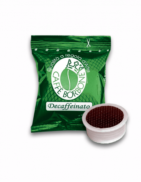 50 capsule caffè Borbone compatibili Lavazza Espresso Point miscela Dek decaffeinato Caffè Borbone - 1
